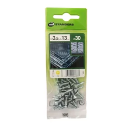 Lot De 30 Vis Autoperceuse Acier Tête Fraisée Phillips Standers X L.13 Mm