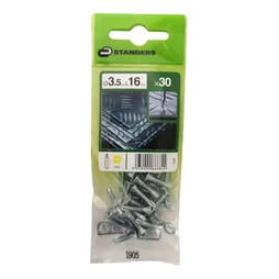 Lot De 30 Vis Autoperceuse Acier Tête Fraisée Phillips Standers X L.16 Mm