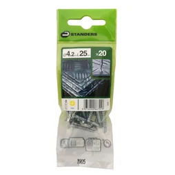 Lot De 20 Vis Autoperceuse Acier Tête Fraisée Phillips Standers X L.25 Mm