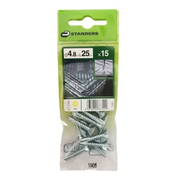 Lot De 15 Vis Autoperceuse Acier Tête Fraisée Phillips Standers X L.25 Mm