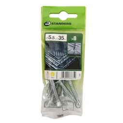Lot De 8 Vis Autoperceuse Acier Tête Fraisée Phillips Standers X L.35 Mm