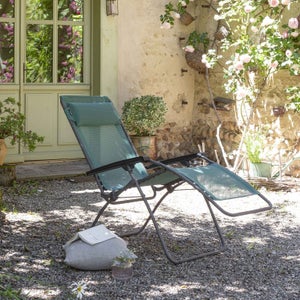 Relax en acier LAFUMA MOBILIER Batyline vert