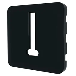 Cache Prise Téléphone Cosy, Lexman Noir-Noir N°0 Mat