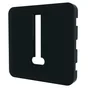 Cache Prise Téléphone Cosy, Lexman Noir-Noir N°0 Mat