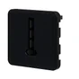 Cache Prise Téléphone Cosy, Lexman Noir-Noir N°0 Mat