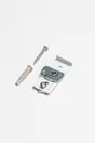 Support Simple Plafond Blanc Extens, L.14 Cm