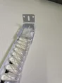 Lot De 10 Glisseurs En Plastique Blanc Extens, L.14 Cm