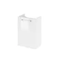 Meuble lave-mains L. 40 x H. 57.7 x P. 24 cm, blanc, REMIX