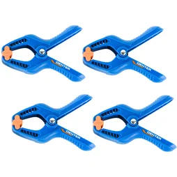 Lot de 4 pinces à ressort, DEXTER, capacité de serrage minimum de 35 mm