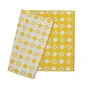 Tapis extérieur jaune rectangulaire, l.120 x L.180 cm Mayan