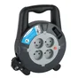 Enrouleur menager 4 prises 16a  ho5vvf 3g1,5 5 metres lexman