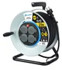 Enrouleur de bricolage 4 prises 3g2.5 h07rnf ip44 25m electraligne
