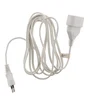 Rallonge électrique pour brancher tous les appareils domestiques HO3VVF 2X0.75, ZENITECH, L.2 m