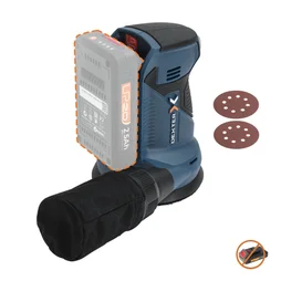 Ponceuse excentrique sans fil DEXTER Up20 20vos2-125.1 20 V 0 Ah