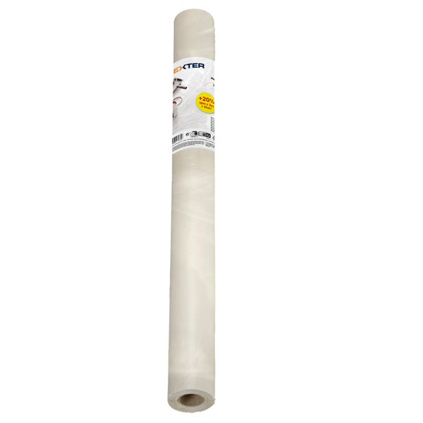 Rouleau de bâche de protection DEXTER, L.18 x l.3 m