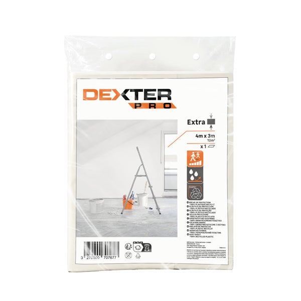 Bâche de protection, DEXTER PRO, L.4 X l.3 m