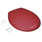 Abattant Plastique Thermosouple Essential Rouge