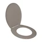 Abattant plastique thermosouple Essential, taupe