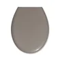 Abattant plastique thermosouple Essential, taupe