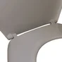 Abattant plastique thermosouple Essential, taupe