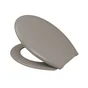 Abattant plastique thermosouple Essential, taupe