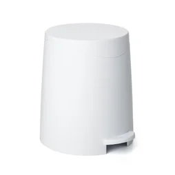 Poubelle de salle de bains 3 litres, TATAY Milan, blanc