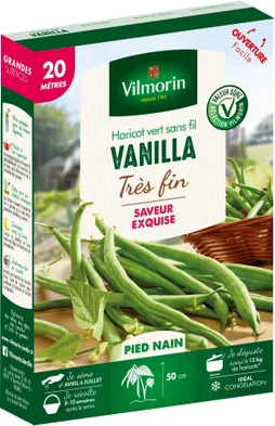 Graine haricot vanilla VILMORIN 89 g