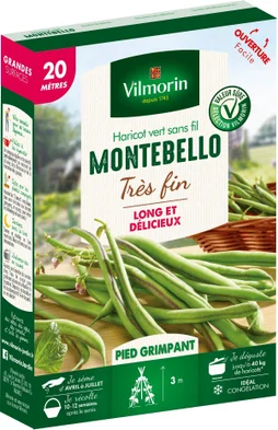 Graine haricot montebello VILMORIN 110 g