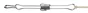 Kit de fixation gris pour toile d'ombrage
