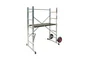 Echafaudage Aluminium Jardin Avec Roue Hailo Hauteur De Travail 3 M