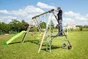 Echafaudage Aluminium Jardin Avec Roue Hailo Hauteur De Travail 3 M