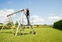 Echafaudage Aluminium Jardin Avec Roue Hailo Hauteur De Travail 3 M