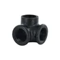 Support D25 mm rond noir