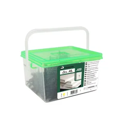 Lot De 400 Vis Acier Tête De Trompette Phillips Standers, Diam.3.5 Mm X L.45 Mm