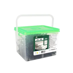 Lot De 350 Vis Acier Tête De Trompette Phillips Standers, Diam.3.5 Mm X L.55 Mm