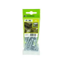 Lot De 25 Vis Acier Tête 6 Pans Standers, Diam.5 Mm X L.30 Mm