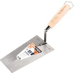 Truelle carre en acier lame de 20 cm dexter