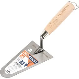 Truelle ronde en acier lame de 16 cm dexter