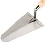 Truelle ronde en acier lame de 18 cm dexter