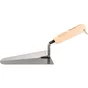 Truelle ronde en acier lame de 18 cm dexter