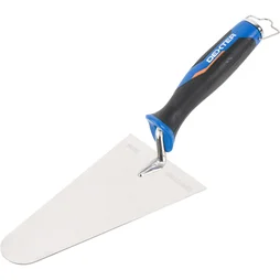 Truelle ronde en inox lame de 20 cm dexter