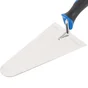 Truelle ronde en inox lame de 20 cm dexter