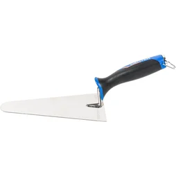 Truelle ronde en inox lame de 22 cm dexter