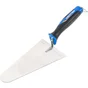 Truelle ronde en inox lame de 22 cm dexter