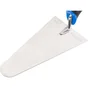Truelle ronde en inox lame de 22 cm dexter