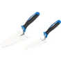 truelles en inox lame de 18 cm dexter de 2