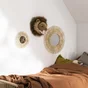 Miroir rond Bamboo naturel diam.55 cm