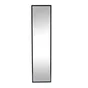 Miroir rectangulaire Pure, INSPIRE, L.40 X H.160 cm noir