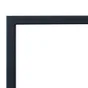 Miroir rectangulaire Pure, INSPIRE, L.40 X H.160 cm noir