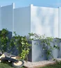 Lame Aluminium Klos-Up ! Naterial Blanc, H.9 X L.145.5 Cm